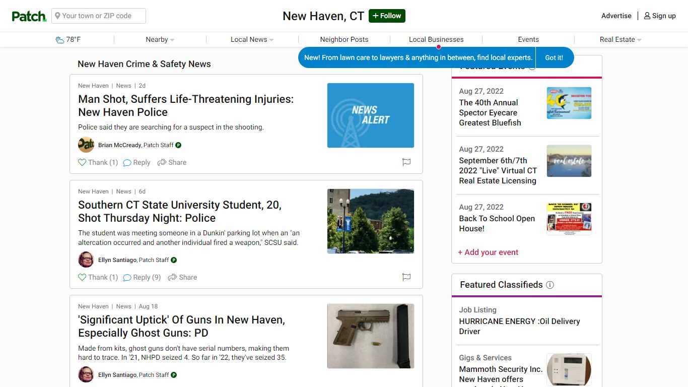 New Haven Crime & Safety News | New Haven, CT Patch